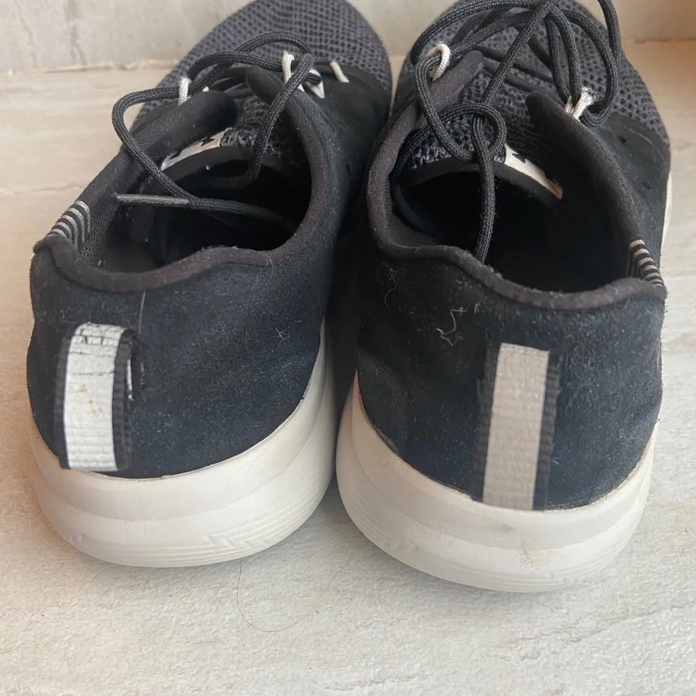 ** Under Armour charged knit suede sneakers 8